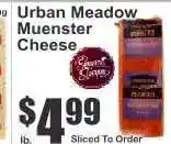 Key Food Urban Meadow Muenster Cheese offer