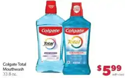 Family Fare Colgate Total Mouthwash offer