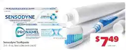 Family Fare Sensodyne toothpaste offer