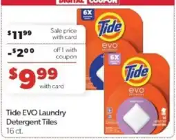 Family Fare Tide EVO Laundry Detergent Tiles offer