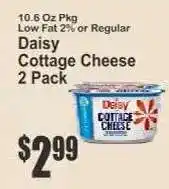 Key Food Daisy Cottage Cheese 2 Pack offer