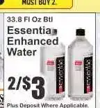 Key Food Essentia Enhanced Water offer