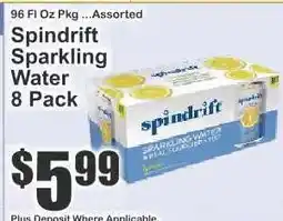 Key Food Spindrift Sparkling Water 8-Pack offer