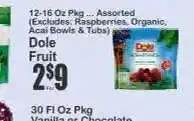 Key Food Dole Fruit offer