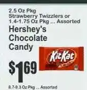 Key Food Hershey's Chocolate Candy offer