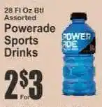 Key Food Powerade Sports Drinks offer