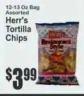 Key Food Herr's Tortilla Chips offer