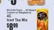 Key Food 4C Iced Tea Mix offer