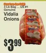 Key Food Vidalia Onions offer