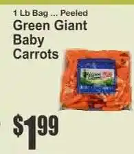 Key Food Green Giant Baby Carrots offer