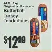 Key Food Butterball Turkey Tenderloins offer