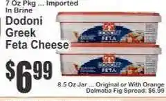 Key Food Dodoni Greek Feta Cheese offer