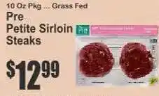 Key Food Pre Petite Sirloin Steaks offer