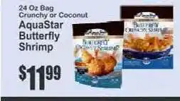 Key Food AquaStar Butterfly Shrimp offer