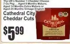 Key Food Cathedral City Cheddar Cuts offer