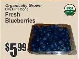 Key Food Fresh Blueberries offer