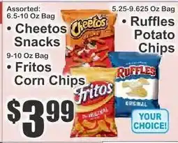 Key Food Ruffles Potato Chips offer