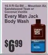 Key Food Every Man Jack Body Wash offer