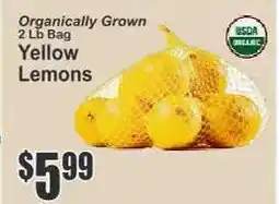 Key Food Yellow Lemons offer