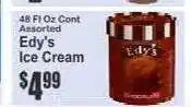 Key Food Edy's Ice Cream offer