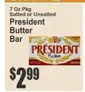 Key Food President Butter Bar offer