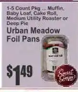 Key Food Urban Meadow Foil Pans offer