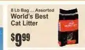 Key Food World's Best Cat Litter offer