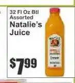 Key Food Natalie's Juice offer