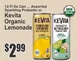 Key Food Kevita Organic Lemonade offer