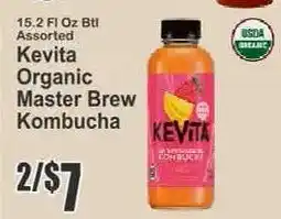 Key Food KeVita Organic Master Brew Kombucha offer