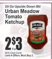 Key Food Urban Meadow Tomato Ketchup offer