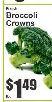 Key Food Broccoli Crowns offer
