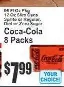 Key Food Coca-Cola 8 Packs offer