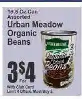 Key Food Urban Meadow Organic Beans offer