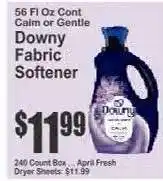 Key Food Downy Fabric Softener offer