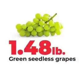 Hy-Vee Green Seedless Grapes offer