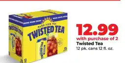 Hy-Vee Twisted Tea offer