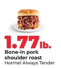 Hy-Vee Bone-in Pork Shoulder Roast offer