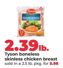 Hy-Vee Tyson Boneless Skinless Chicken Breast offer