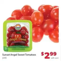 Family Fare Sunset angel sweet tomatoes offer