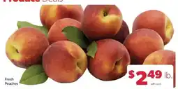 Family Fare Fresh Peaches offer