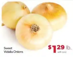 Family Fare Sweet Vidalia Onions offer