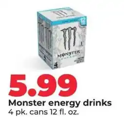 Hy-Vee Monster Energy Drinks offer