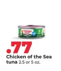 Hy-Vee Chicken of the Sea Tuna offer