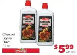 Family Fare Our Family charcoal lighter fluid offer