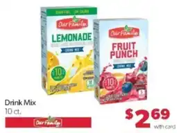 Family Fare Our Family drink mix offer
