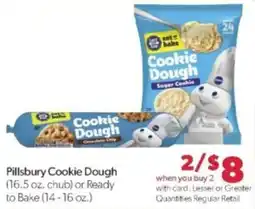 Family Fare Pillsbury Cookie Dough offer
