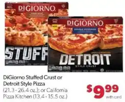 Family Fare DiGiorno Stuffed Crust or Detroit Style Pizza offer