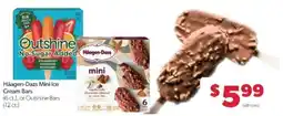 Family Fare Häagen-Dazs Mini Ice Cream Bars offer