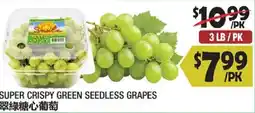 99 Ranch Super Crispy Green Seedless Grapes offer